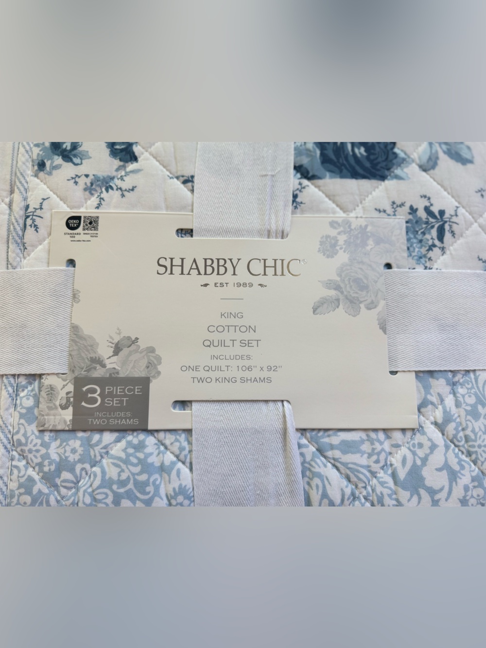 🎉LAST PIECE🎉Shabby Chic Cotton Quilt Set - Picture 5 of 11
